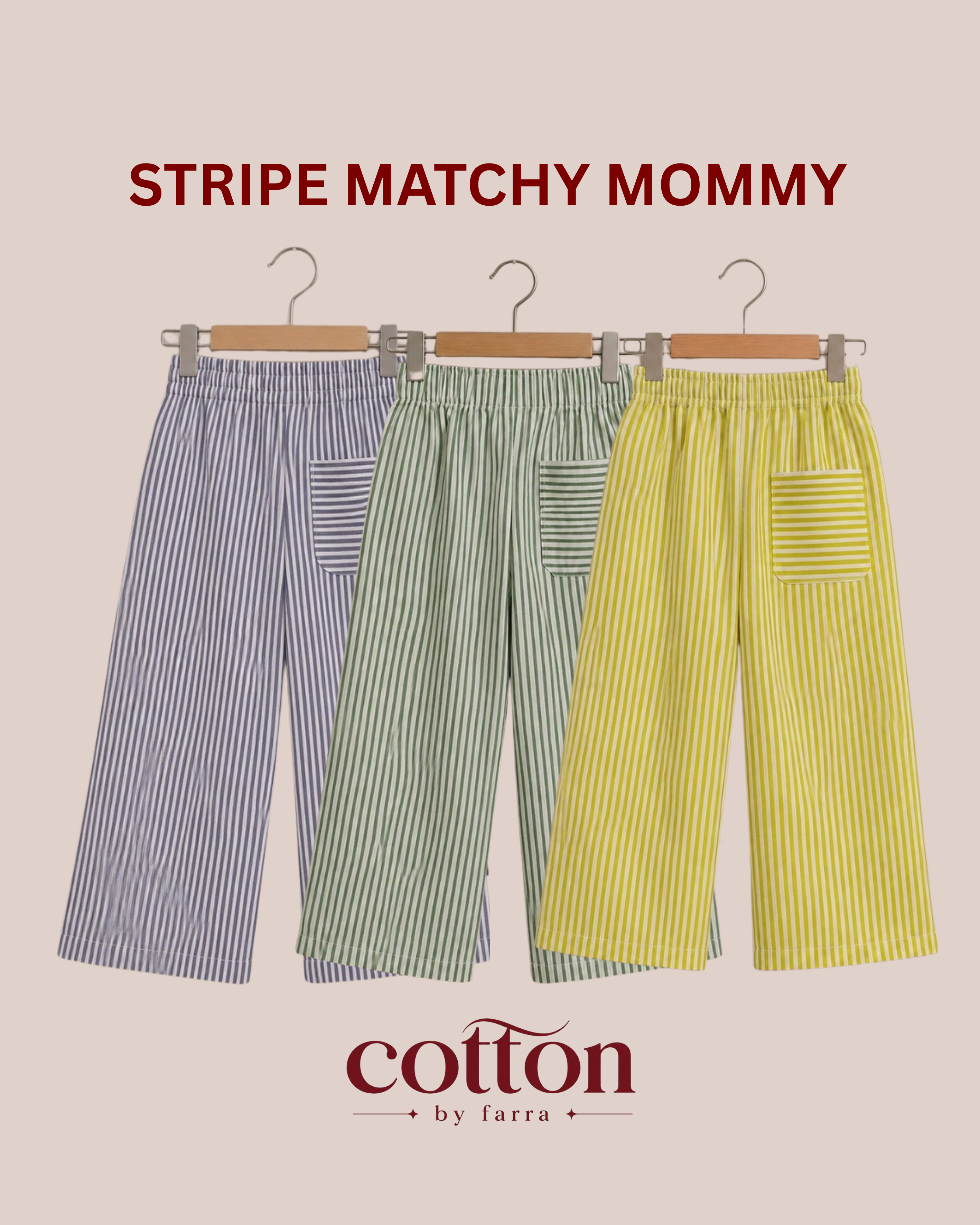 Matchy Mommy Pants